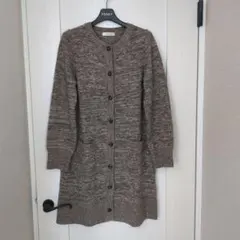 美品ニューヨーカー　ロングニットカーディガン　М