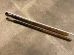 デコトラ　アートトラック　ステンレス製 絞りパイプ旗棒90cm 千葉発 デコトラ アートトラック ステンレス製 絞りパイプ旗棒90cm 千葉発