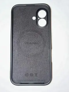 【防塵・防水】iPhone16 シリコンケース MagSafe対応 ブラックのサムネイル