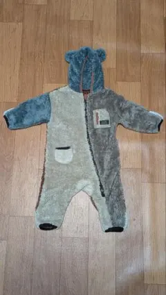 BREEZEのファーフルフリースジャンプスーツ 80