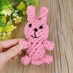 【現品限り❕】ペット用 噛むおもちゃ 歯磨き ストレス解消 犬用(ウサギ)