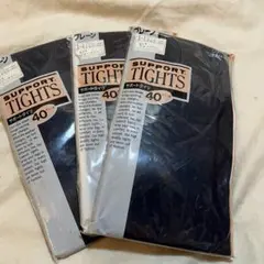 グンゼ　サポートタイツ 40デニール S-Lサイズブルーベリーカラー(送料込み)