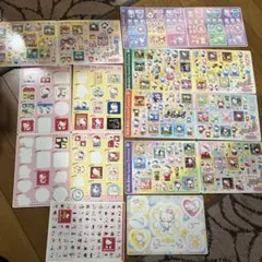 平成レトロ　当時物　ハローキティ シールダス　シールセット