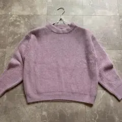 コンジェペイエADIEUTRISTESSE ニット　フォックス混　ラベンダー