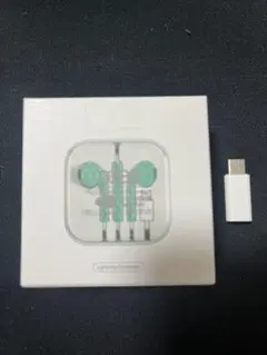 aeae イヤホン 有線 usb-c typeC ミント - メルカリ