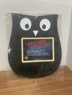 フクロウ型 チョークボード 黒板