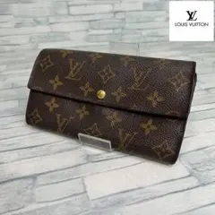 極美品60 LOUIS VUITTON ルイヴィトン長財布　三つ折り財布　as9 極美品60 LOUIS VUITTON ルイヴィトン長財布 三つ折り財布 as9 - メルカリ