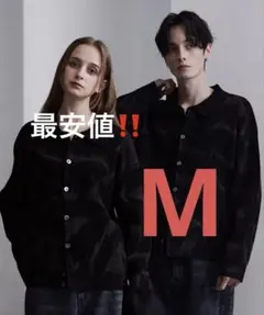 緊急値下【CLEL】タグ付き　ベーシック/スプレー畦編みニットシャツカーディガン