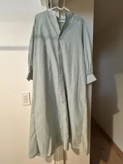 ROPÉ PICNIC ストライプ ロングシャツワンピース 38