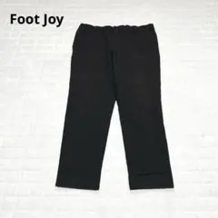 フットジョイ　FJ アンクルパンツスリムフィット　シアサッカー　黒　XL 大きいのサムネイル