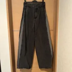 chicoデニムパンツ サイズ1 サイド切り替え