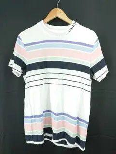 GUESS マルチボーダー 半袖Tシャツ レディース Sサイズ　■のサムネイル