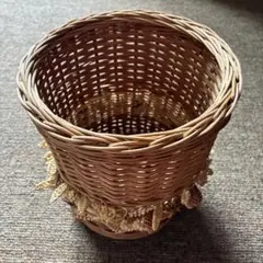 装飾ラタンバスケット