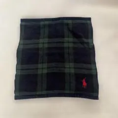 美品　ポロ・ラルフ・ローレン タオルハンカチ　チェック　POLO