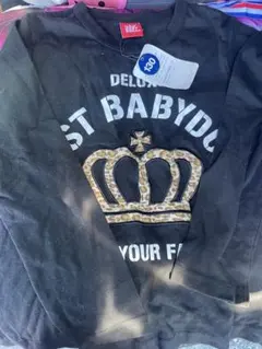たぁくん♡しぃたん⦅プロフ必読⦆ 様BABY DOLL 王冠デザイン Tシャ