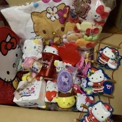 ハローキティ グッズ ホットケーキパン 時計 ぬいぐるみ テーブル 当時