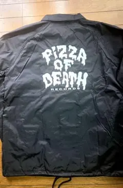 PIZZA OF DEATH コーチジャケット ブラック 2XL - メルカリ