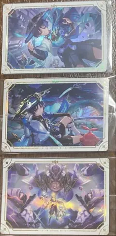 原神 シール ウエハース1.2 放浪者セット