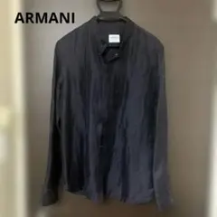 ほぼ未使用✨ARMANI COLLEZIONIのスタンドカラーシャツジャケット