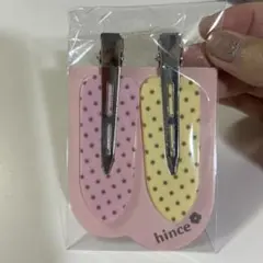 hince ドット柄ヘアピンセット