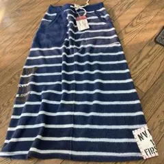 新品！LIME！ロングスカート！ボーダー！秋冬！