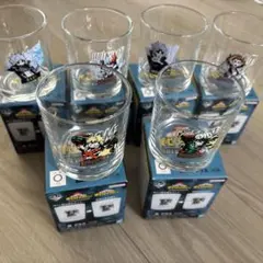 僕のヒーローアカデミア キャラクターグラス 6個セット