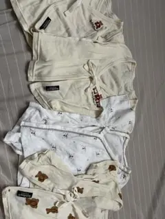 短肌着セット　4枚