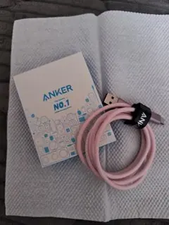 Anker Zolo USB-A to USB-C ケーブル ピンク
