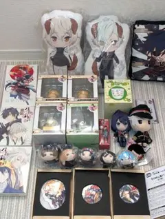 刀剣乱舞　クッション　フィギュア　バッジ　もちもちマスコット　髭切 膝丸