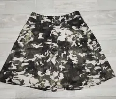ミニスカート★e　haphenworldgalleryカモフラ柄Sサイズ迷彩美品
