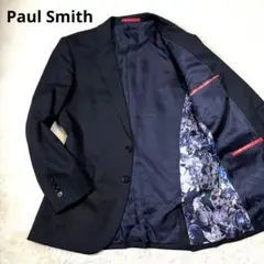 Paul Smith ポールスミス 花柄 ネイビー テーラードジャケット M