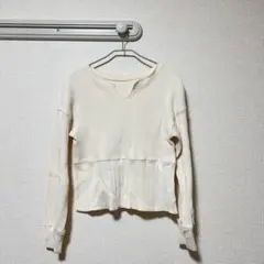 Ray BEAMS アイボリー 長袖トップス