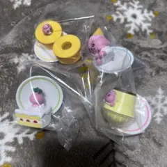 おぱんちゅうさぎYummy! スイーツマスコット 全4種コンプリートセット