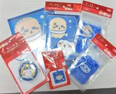 セリア ちいかわ ハチワレ 缶バッジカバー ノート クリアファイル チャック袋のサムネイル