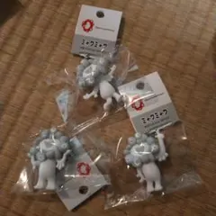 ミャクミャクPVCマスコット（ホワイト）ABC3点セット　白ミャク