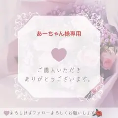 あーちゃん様専用