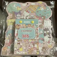 サンリオキャラクターズ　日めくりウォールカレンダー　2025 サンリオ　新品のサムネイル