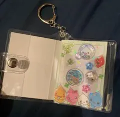 しずくちゃん ミニブック　キーホルダー みるみるちゃん　ボンボンドロップシール