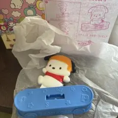 サンリオ　ハッピーセット　第二弾　ポチャコ　スケボーフィギュアのサムネイル