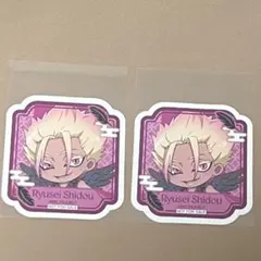 ブルーロック スマイルベースカフェ 天狗茶亭 特典 ステッカー 士道龍聖