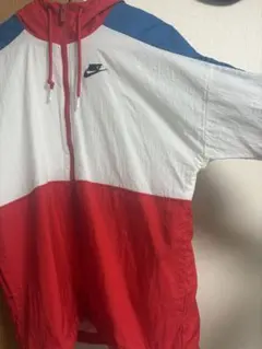 Nike ナイロンジャケット 赤/白/青 希少カラー
