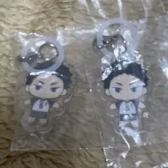 ハイキュー‼︎ ふらっとめじるしアクセサリー　赤葦京治 2点セット