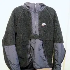 【美品】Nike フリースジャケット ブラック　ボア　Mサイズ　メンズ