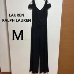 美品✨LAUREN RALPH LAUREN【Ｍ】 ブラックオールインワンのサムネイル