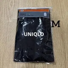 UNIQLO ユニクロ　カラーリブタンクトップ　黒　ブラック　タンクトップ　M