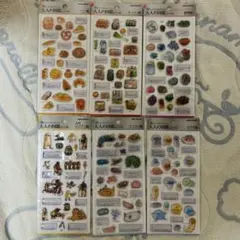 ♡*す様 新作3Dビジュアルコレクション大人の図鑑シール６枚セット