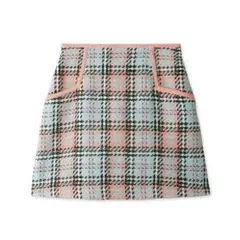 SNIDEL ロービングチェックスカショーパン