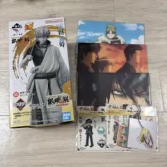ロゴ無し 一番くじ 銀魂展 ラストワン賞 坂田銀時 モノクロカラー i賞