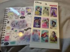 ディズニー プリンセス　3Dシール　おまけシール帳つき