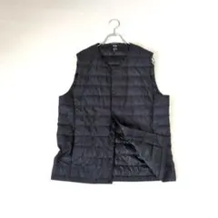 【ユニクロ】ウルトラライトダウンコンパクトベスト『L』ブラック　軽量　美品
